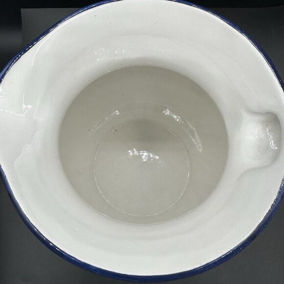 Vtg Blue Tulip Pitcher Home by Target Cottagecore Shabby Chic Farmhouse Kitchen - Picture 5 of 16